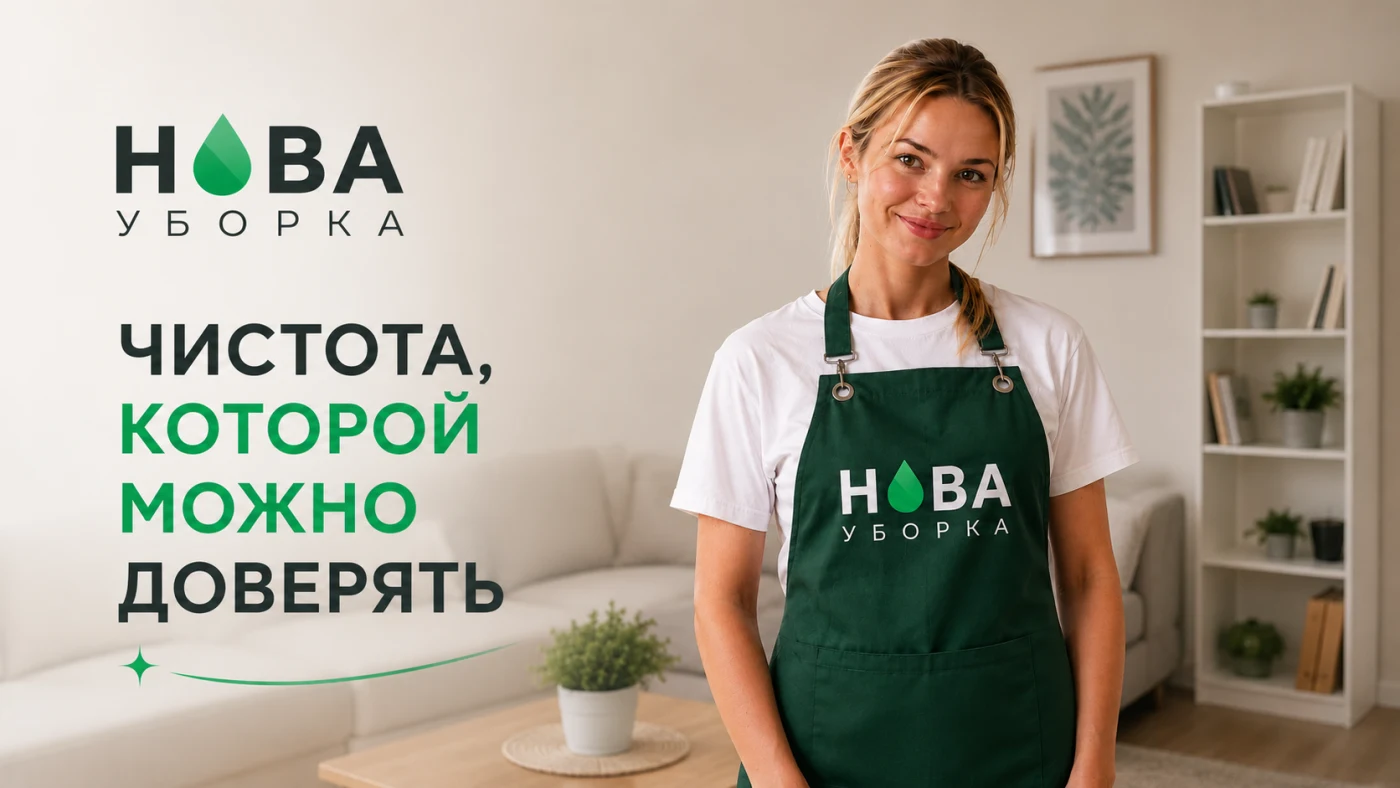 Команда клинеров Нова — профессиональный клининг в Саранске