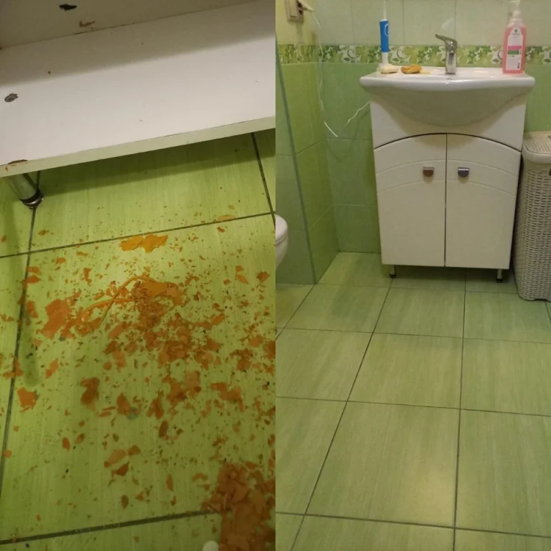 Уборка трёхкомнатной квартиры